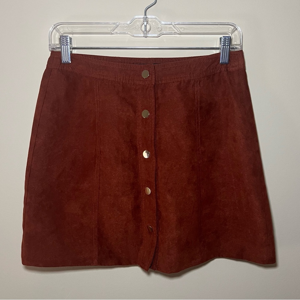Burnt Orange Forever 21 Women’s Skirt- Size Medium